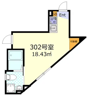 ACROSS八王子【3階】の間取り