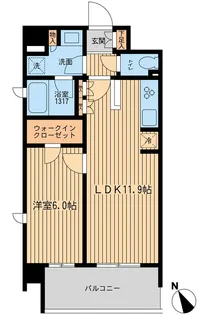 BLESS上池袋【4階】の間取り