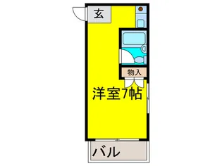 ダイド-ファイブ【5階】の間取り