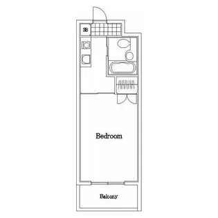 ハイタウン南馬込【5階】の間取り