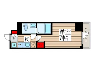 S-RESIDENCE松戸【8階】の間取り