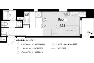 日神デュオステージ笹塚西館【1階】の間取り