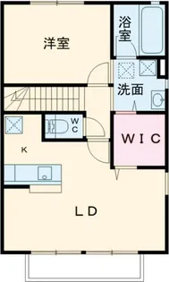 グランテスタ B【2階】の間取り
