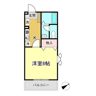 フォルトゥーナ【1階】の間取り