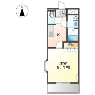 コーラル ガーデン【2階】の間取り