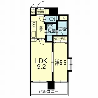 ライズオークス通り【7階】の間取り