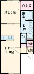 AchuI・II【2階】の間取り