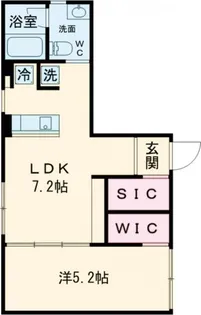 LUMIEC un SAKURASHINMACHI NORTH【3階】の間取り