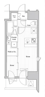 アークマーク大森町アジールコート【9階】の間取り