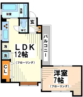 山本ビル【2階】の間取り
