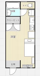 オーラピア【1階】の間取り