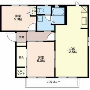 メゾン・マ・シェリ【2階】の間取り