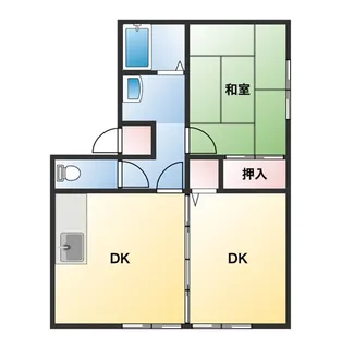 ロイヤルIII【2階】の間取り