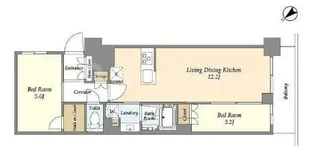 グランカーサ瑞江【4階】の間取り
