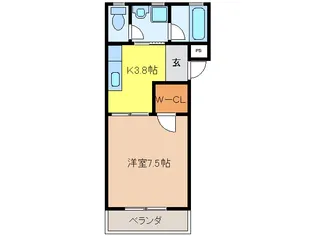 FM・TOWN【2階】の間取り