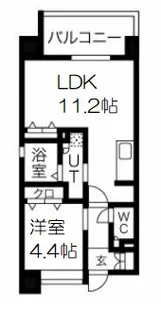 GLUCKMAISON/S-EBIE XI【2階】の間取り