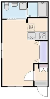 ハクト六浦【1階】の間取り