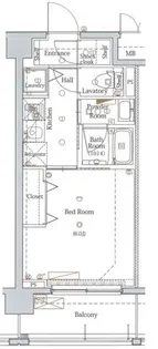 ブレシア多摩川レジデンス【3階】の間取り
