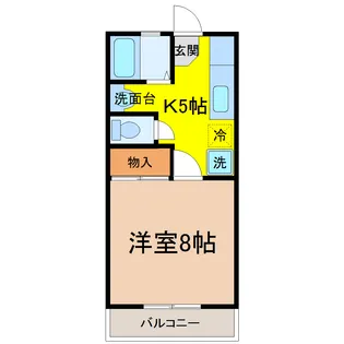 T’S3【3階】の間取り