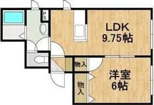 CSAマンション【4階】の間取り