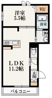 グリシーナ荻窪【3階】の間取り