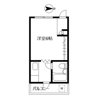 佐々木ビル【2階】の間取り