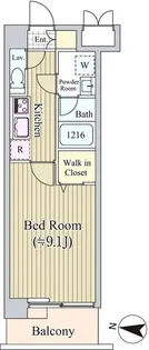 ALIVIO西麻布【3階】の間取り