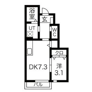 Stella I【1階】の間取り
