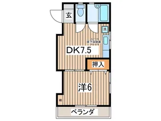 パイニィ ヴィレッジ【1階】の間取り