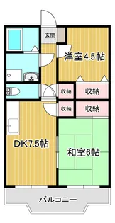 メリア・シエスタ【1階】の間取り