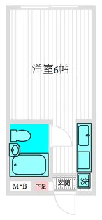 ビラ吉田【1階】の間取り