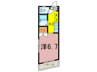 スタンレーコーポ【2階】の間取り