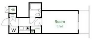 メルシー上池台【2階】の間取り