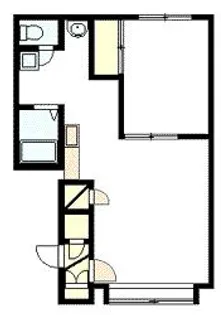 ベーレンスB棟【2階】の間取り