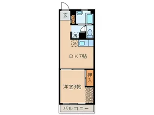 小林第一ビル【5階】の間取り