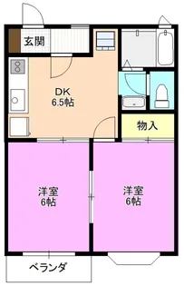 ローレルコート3【2階】の間取り