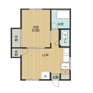 コーポみのり【3階】の間取り