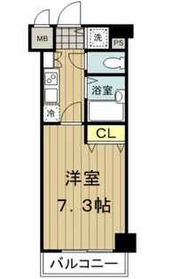 フェニックス江戸川橋【3階】の間取り