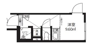 QUQURI KOENJI【1階】の間取り