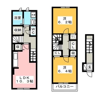 アルカンシエルの間取り