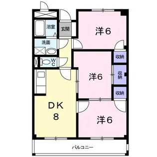 フローレンスS.Y【3階】の間取り