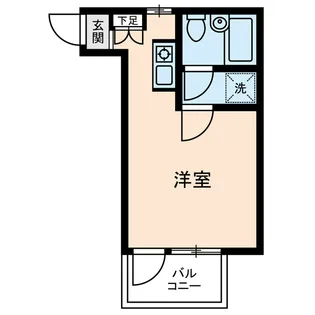 ダイヤモンドレジデンス西日暮里第ニ【1階】の間取り
