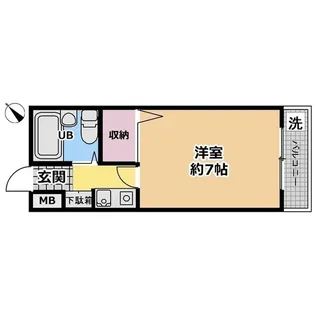 エピュート雪谷【1階】の間取り