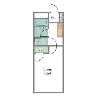 ハイムホシノ【1階】の間取り
