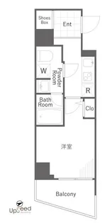 AXAS西五反田【2階】の間取り