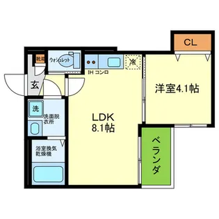 T maison 出屋敷II【2階】の間取り