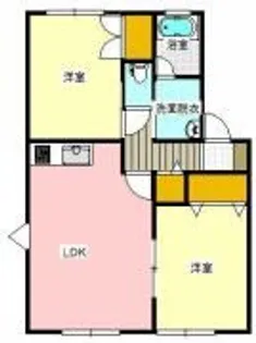 グランディール A【2階】の間取り