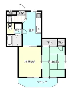 レジデンス河原町【3階】の間取り