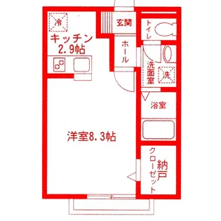 トレスプエンテIII【1階】の間取り