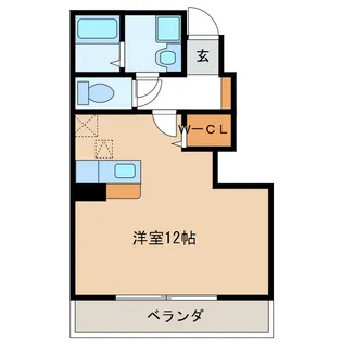 リバーラック【1階】の間取り